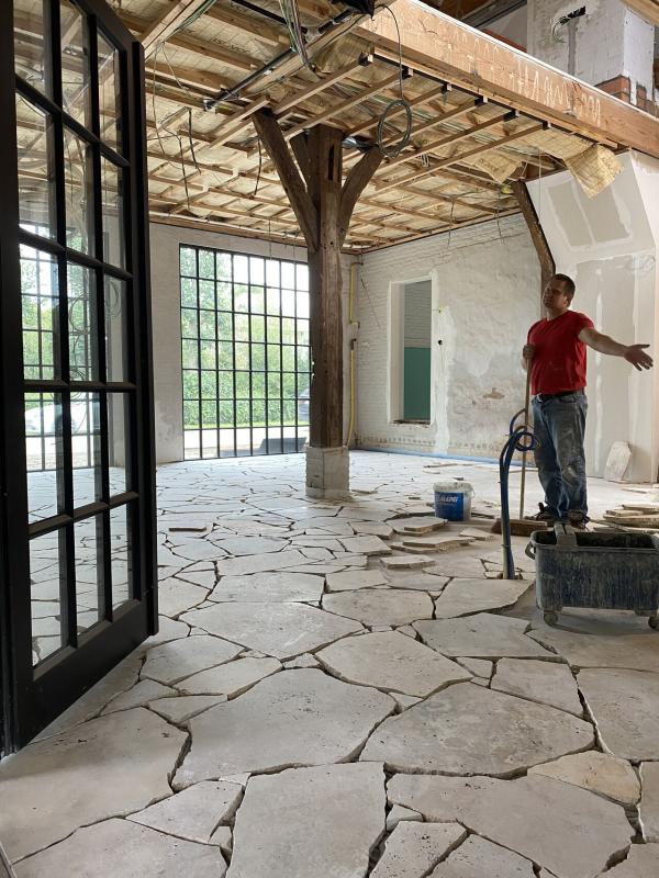 Medi Portal by Quality Living STONE NV Travertin Flagstones