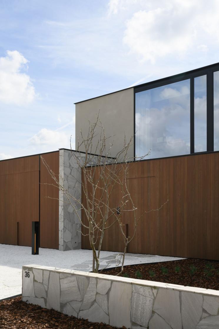 Residentieel project van Architect Francisca Hautekeete STONE NV